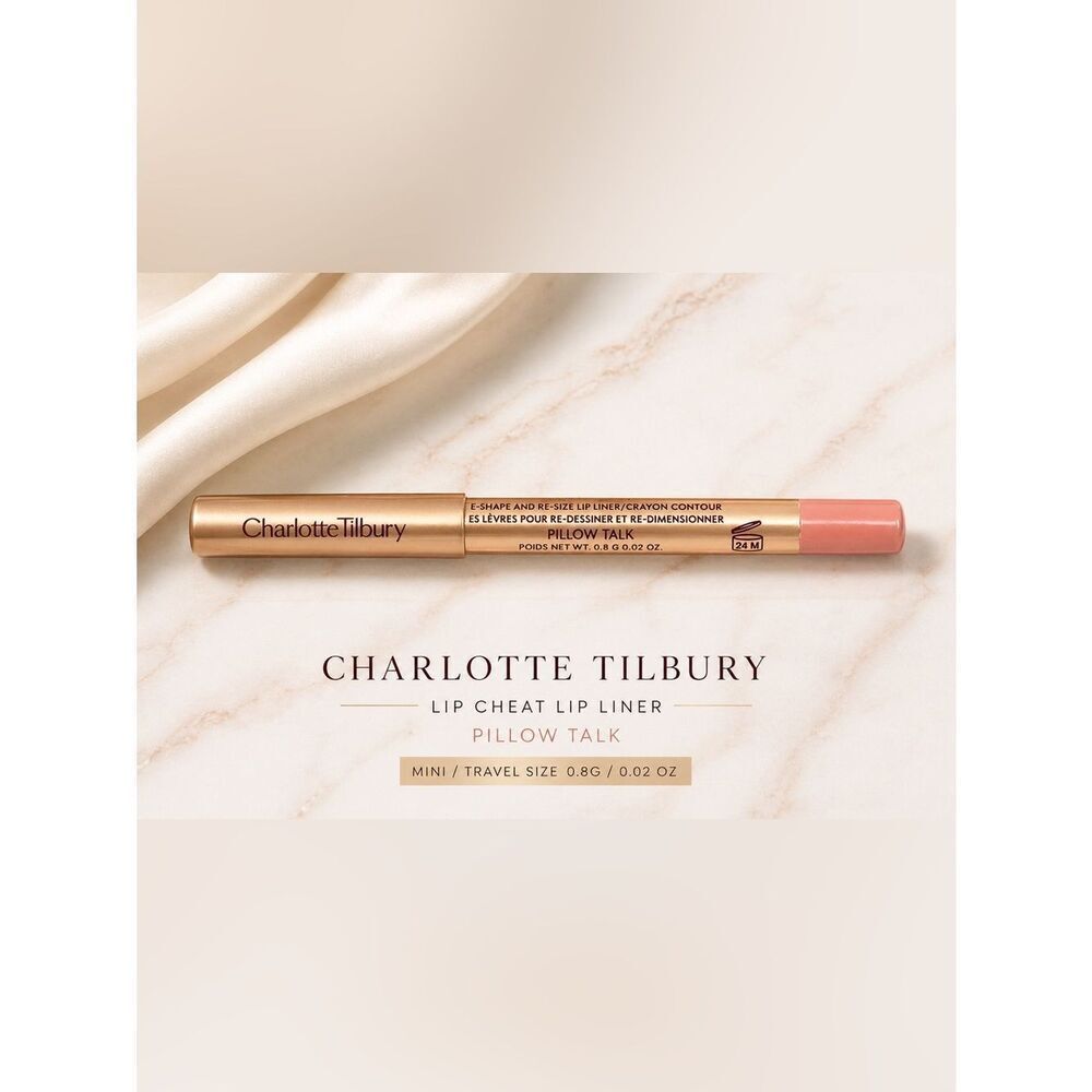 Charlotte Tilbury Lip Cheat Lip Liner MINI Pillow Talk Travel Size NE